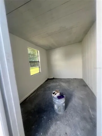 a view of a small space