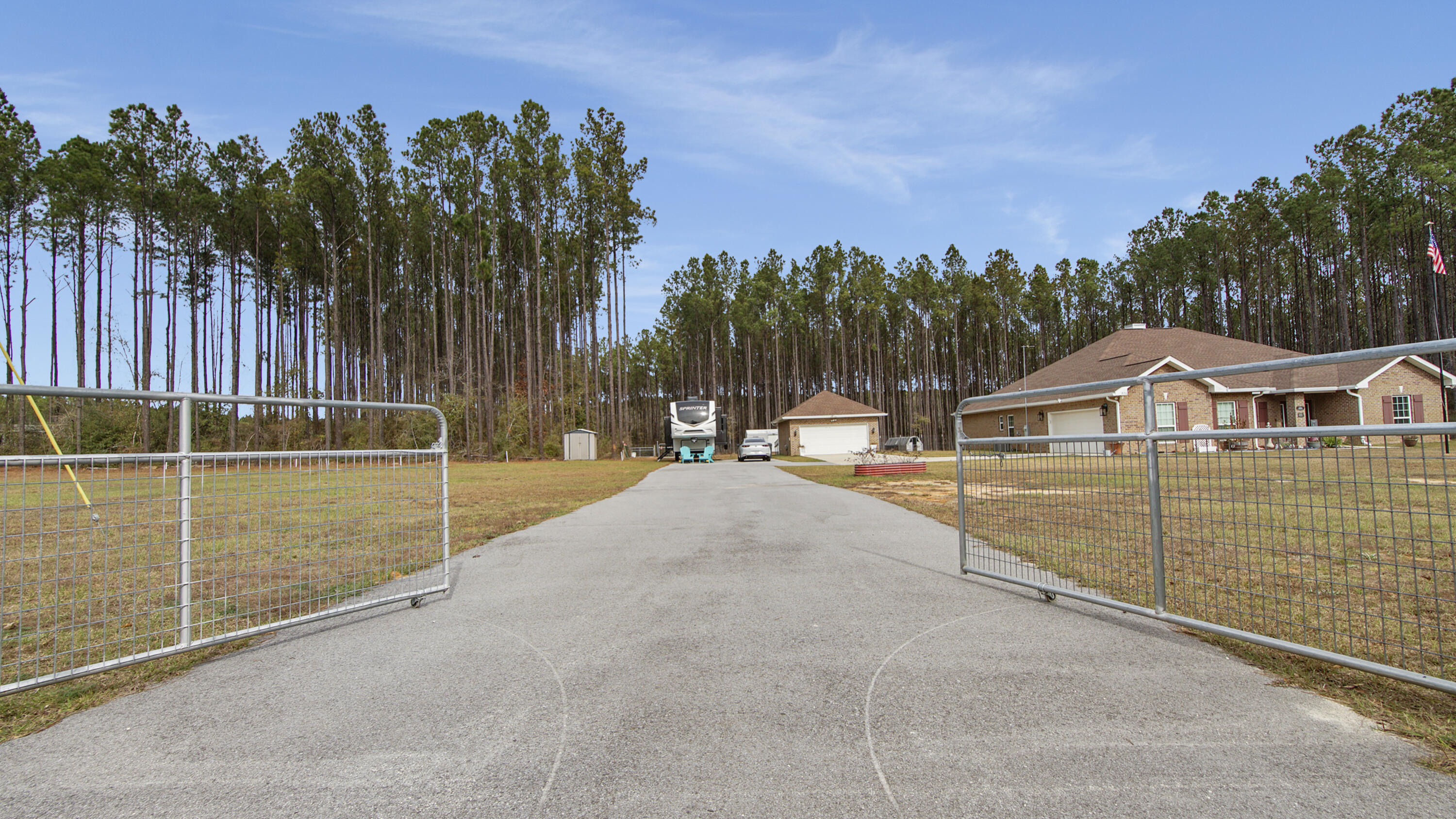 1836 Williams Road DeFuniak Springs, FL 32433 - Photo 12 of 41 a view of a house with a yard