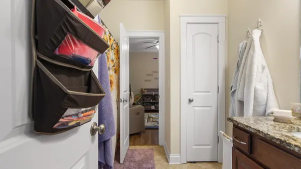 a view of walk in closet