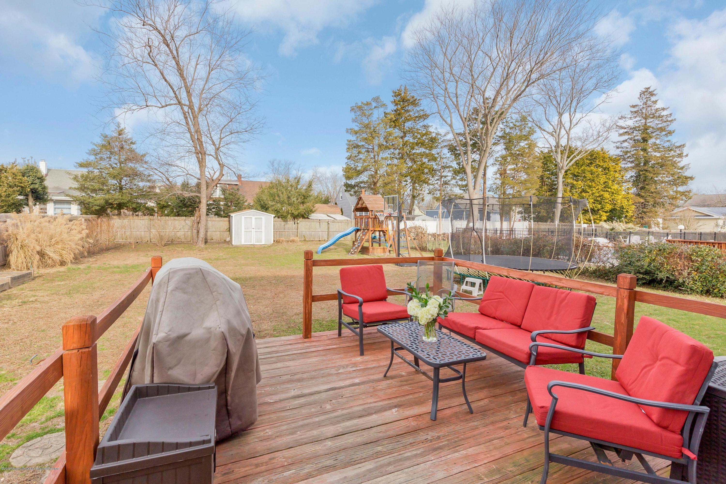806 Allaire Road Spring Lake Heights, NJ 07762 - Photo 24 of 29 Rear deck