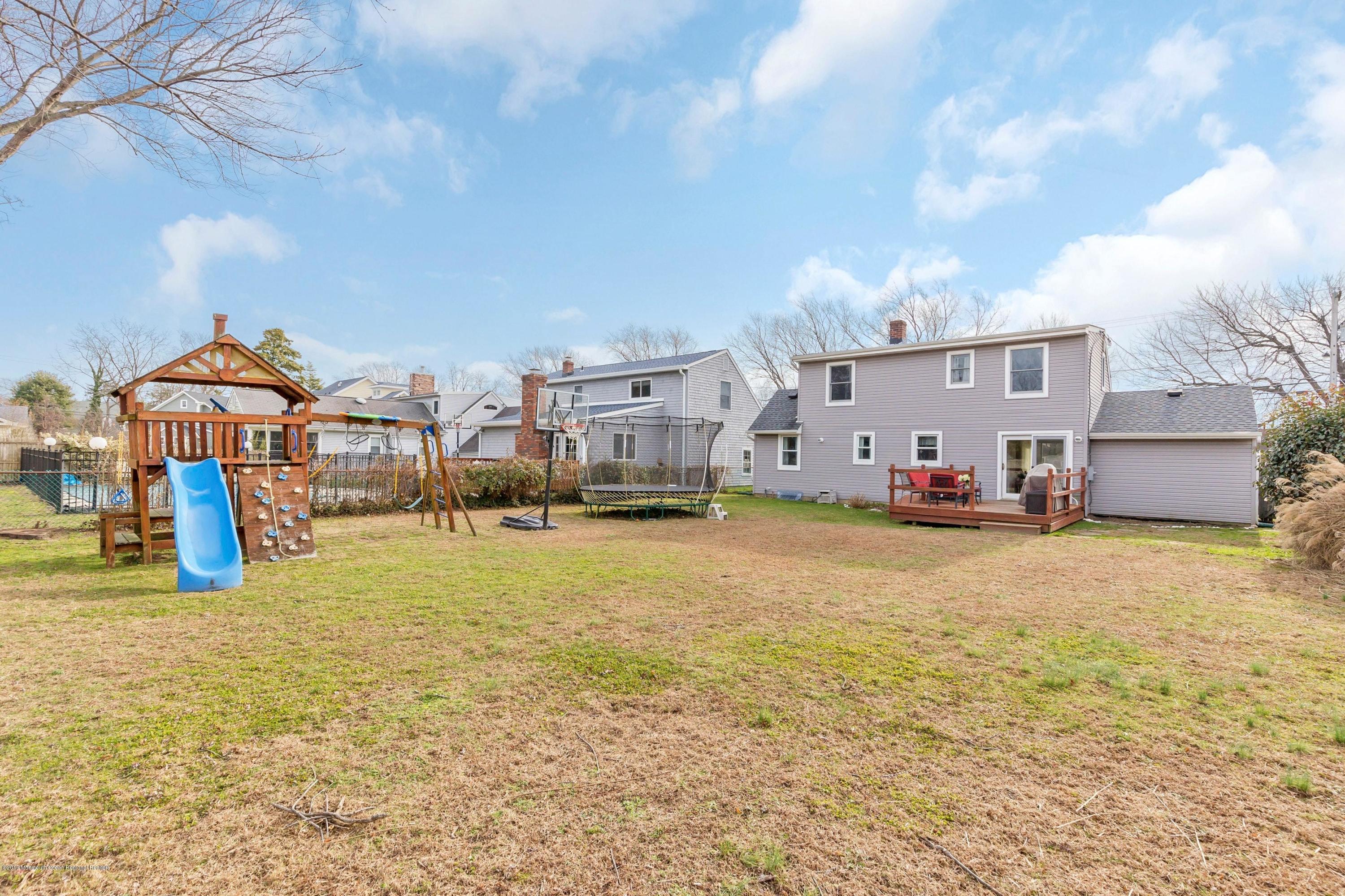 806 Allaire Road Spring Lake Heights, NJ 07762 - Photo 29 of 29 fenced rear yard