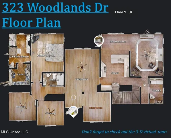 $380,000 | 323 Woodlands Drive, Brandon, MS 39047