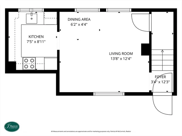 a picture of a bench in a window