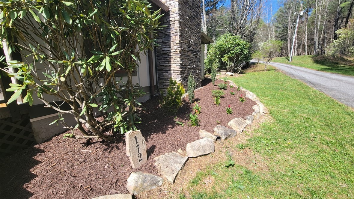 172 Yarrow Lane Boone, NC 28607 - Photo 29 of 30 a view of a garden with plants