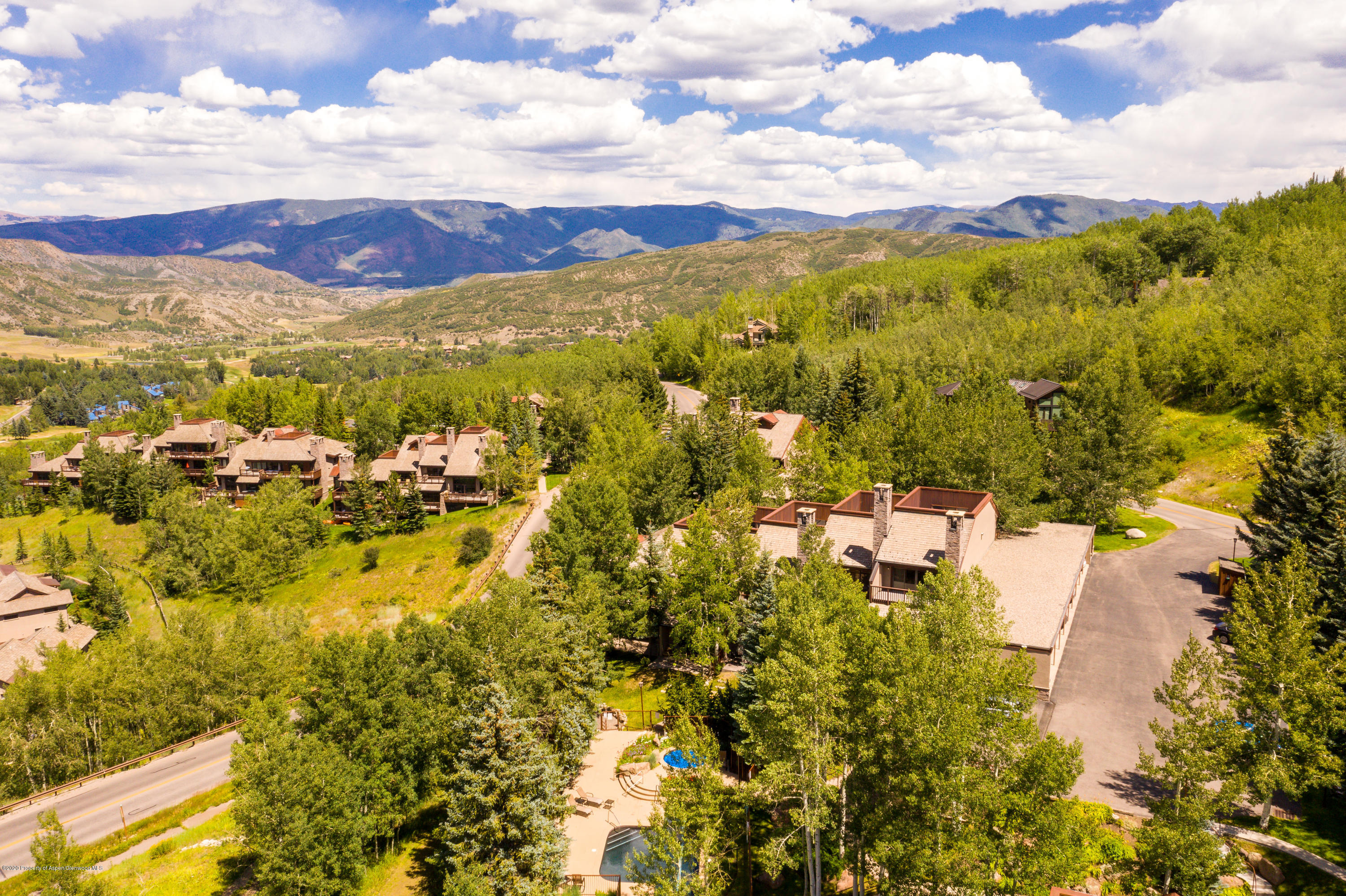 800 Ridge Road, Unit 9 Snowmass Village, CO 81615 - Photo 40 of 42 a view of city and mountain