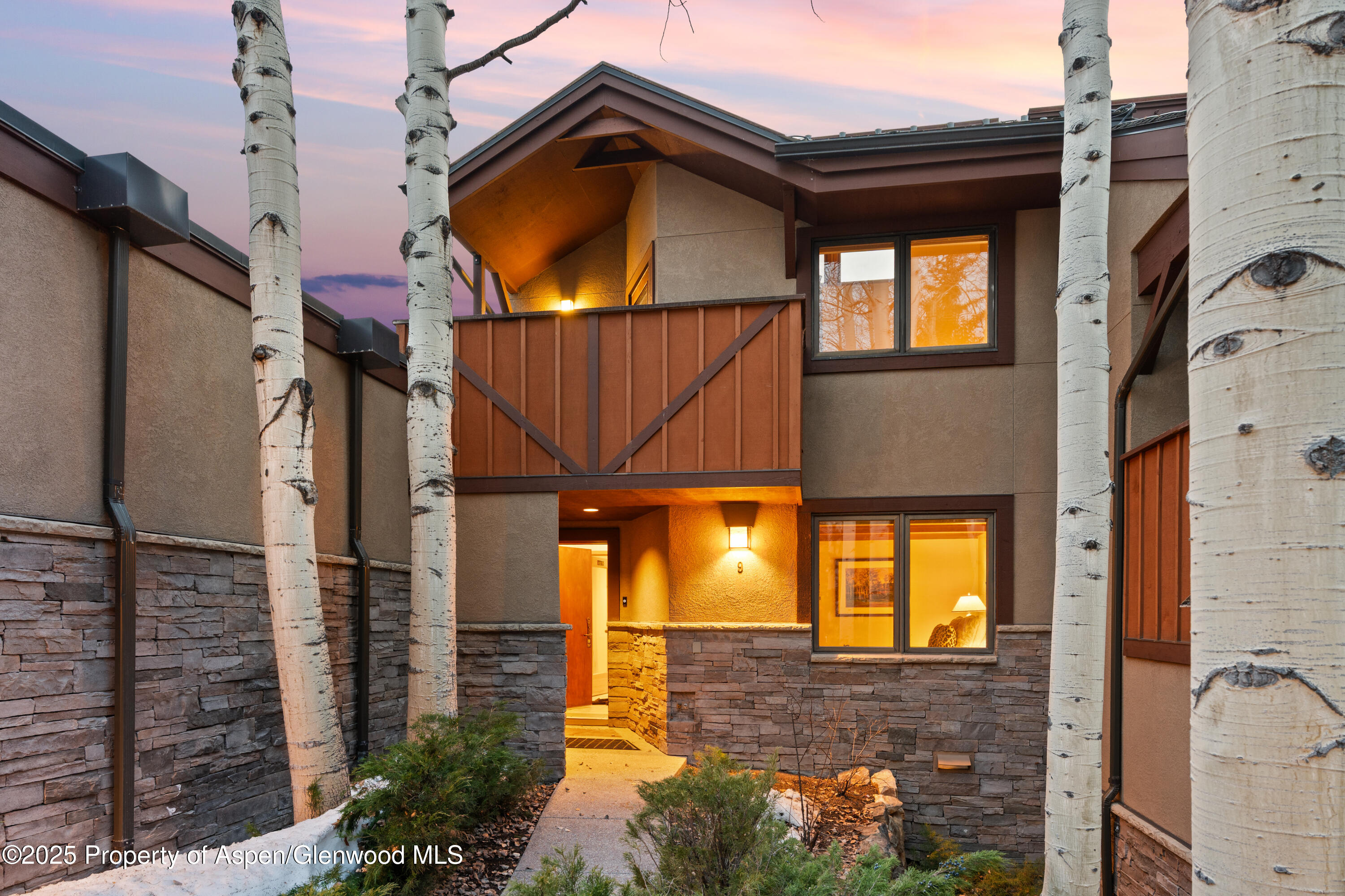 800 Ridge Road, Unit 9 Snowmass Village, CO 81615 - Photo 42 of 42 a view of a house with a street