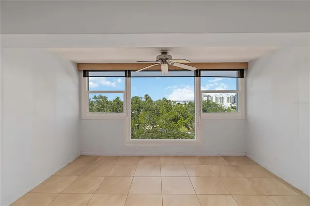 a view of a window in a room