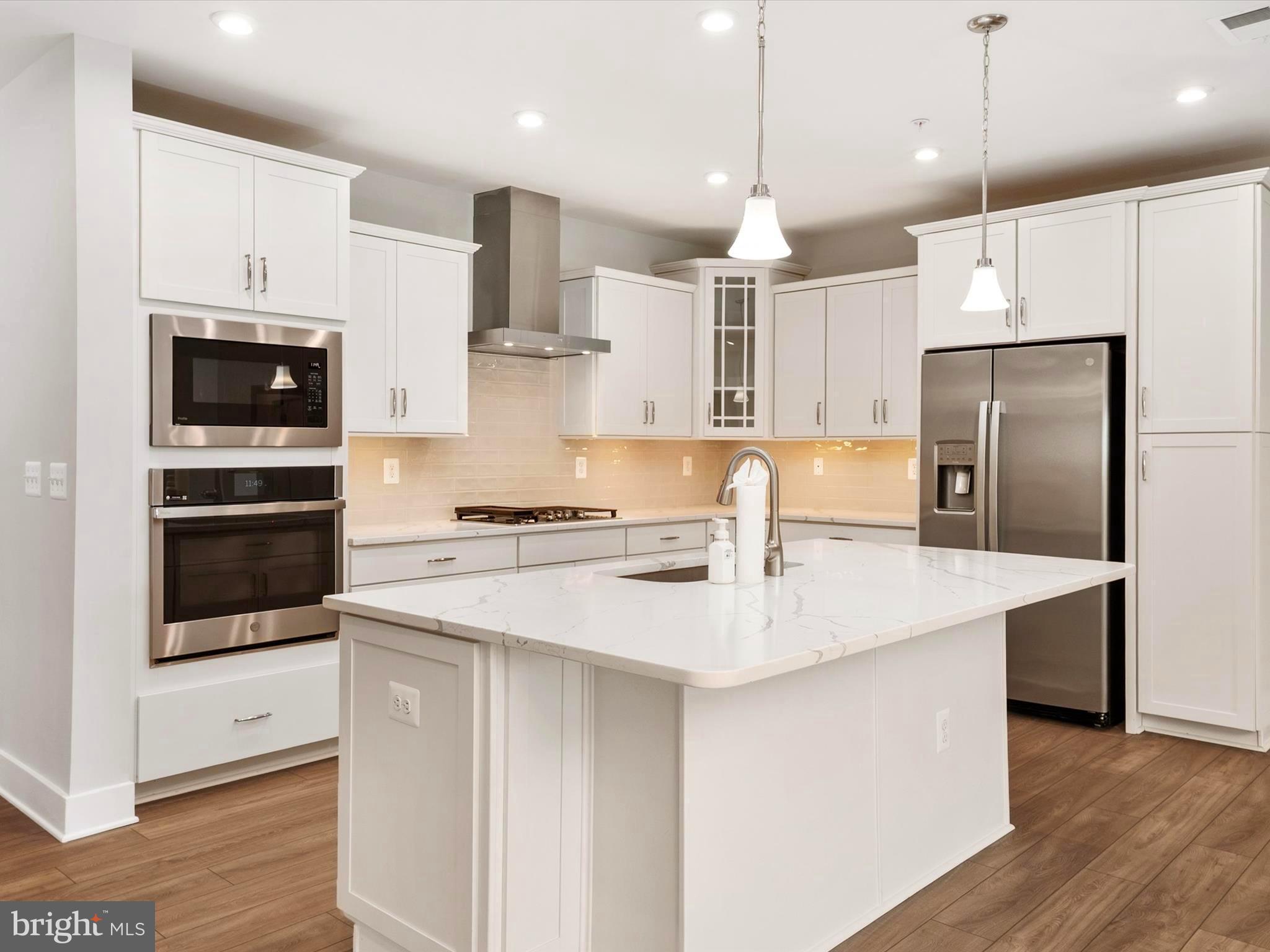 170 Harrier Way, Unit 22 Chester, MD 21619 - Photo 14 of 79 Chefs kitchen with gas cooktop and hood
