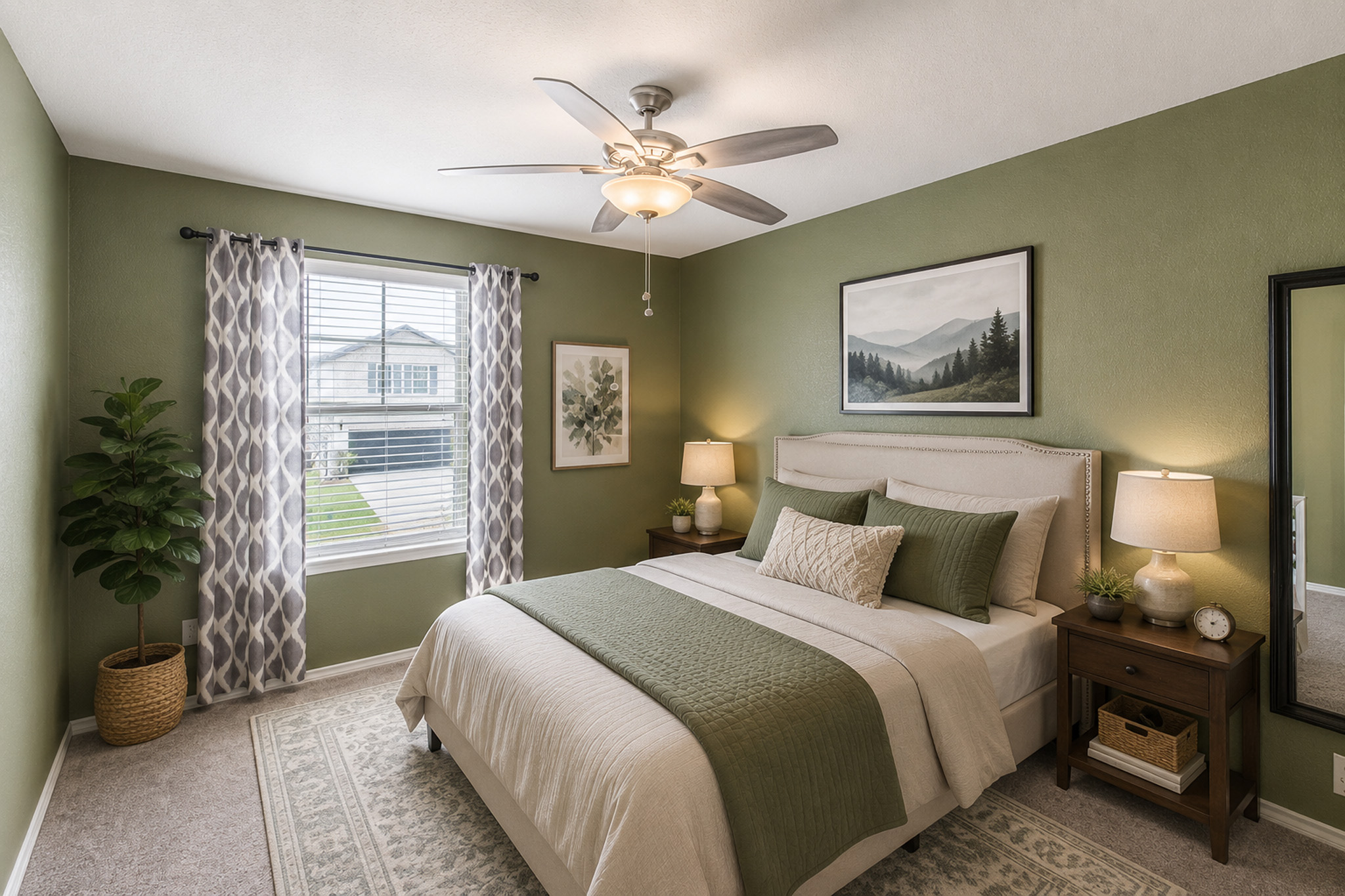 192 Spotted Rail Ridge Leander, TX 78641 - Photo 18 of 34 a bedroom with a large bed and a window