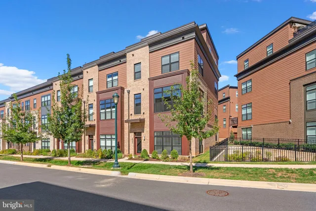 a front view of a building