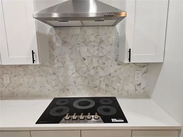 a closeup of a stove