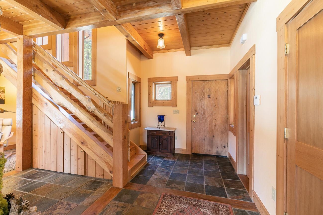 1711 Smith Lake Road Graeagle, CA 96103 - Photo 4 of 26 a view of a entryway door of the house