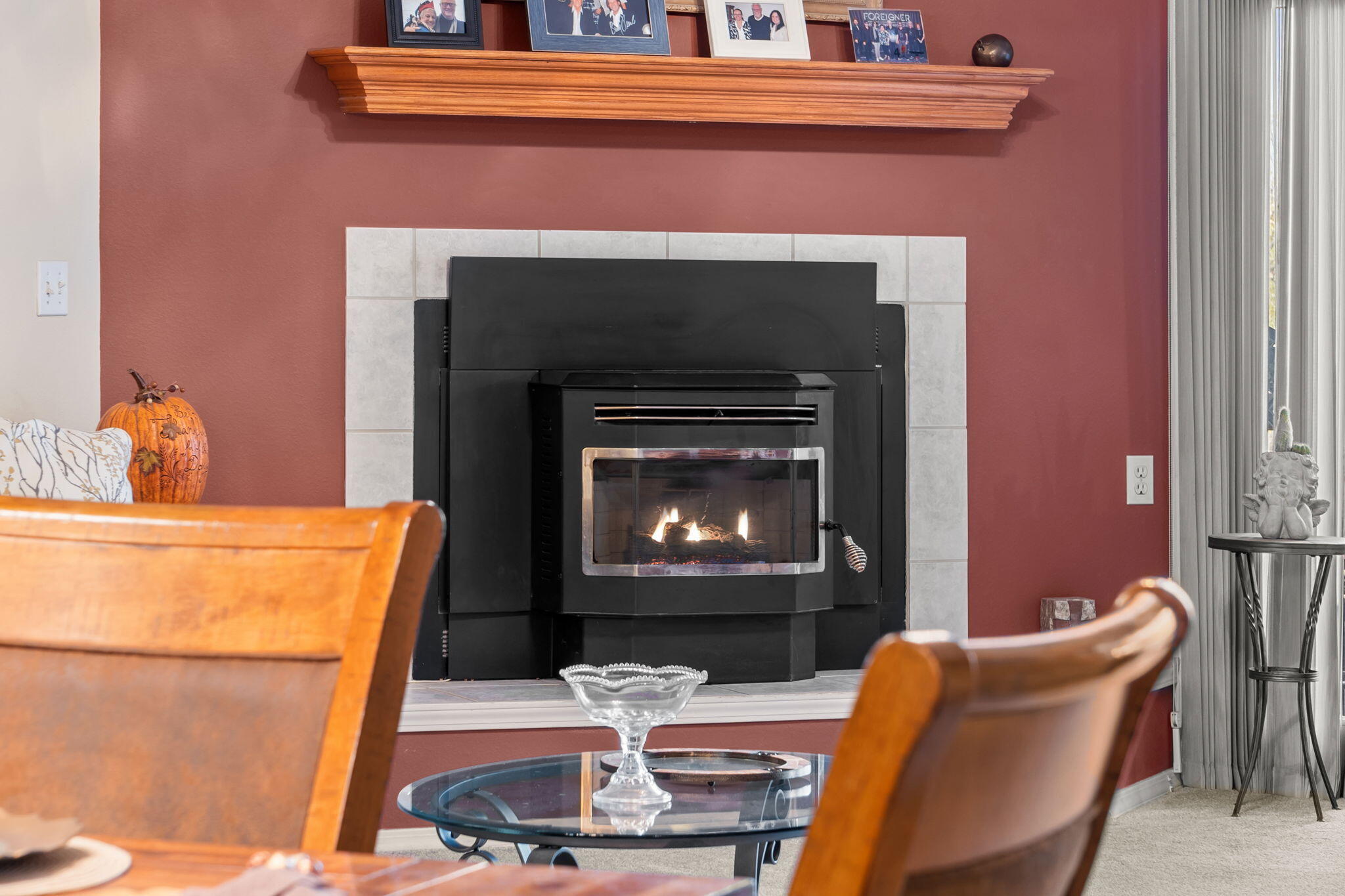 133 Point Seven Road, Unit 15 Kimberling City, MO 65686 - Photo 12 of 56 133-Point-Seven-Rd-15-Fireplace-Living-C