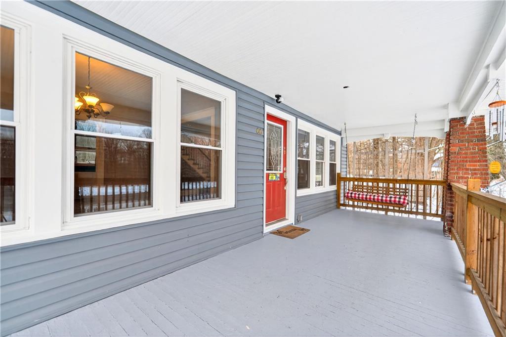 66 Conneaut Lake Road Greenville, PA 16125 - Photo 3 of 30 a view of an empty room with a window