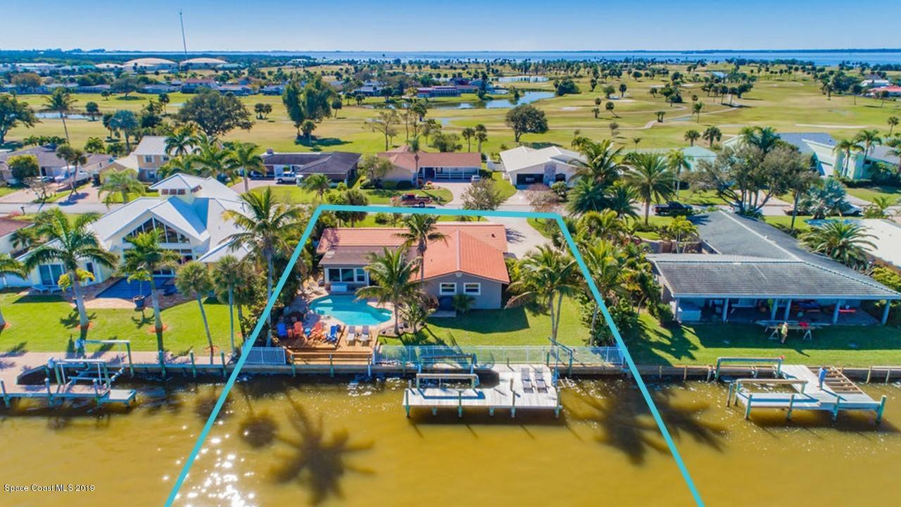 23 Country Club Road Cocoa Beach, FL 32931 - Photo 46 of 54 River Frontage