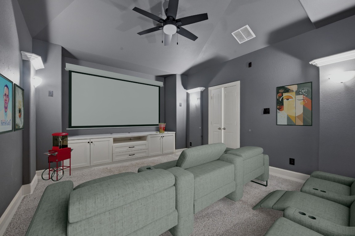 27971 Arden Trail Spring, TX 77386 - Photo 19 of 50 Media room with built in media center. Virtually staged.