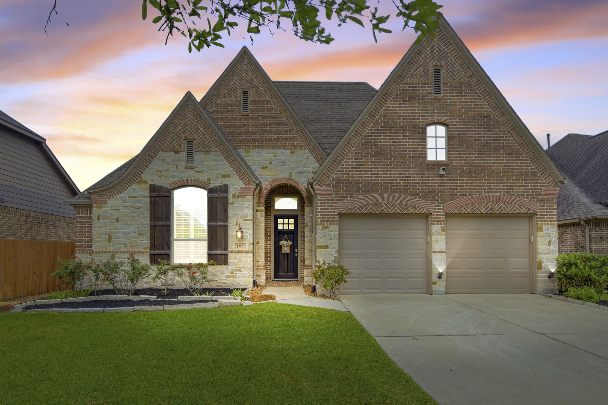 27971 Arden Trail Spring, TX 77386 - Photo 3 of 50 Gorgeous elevation on a quiet, cul-de-sac lot.