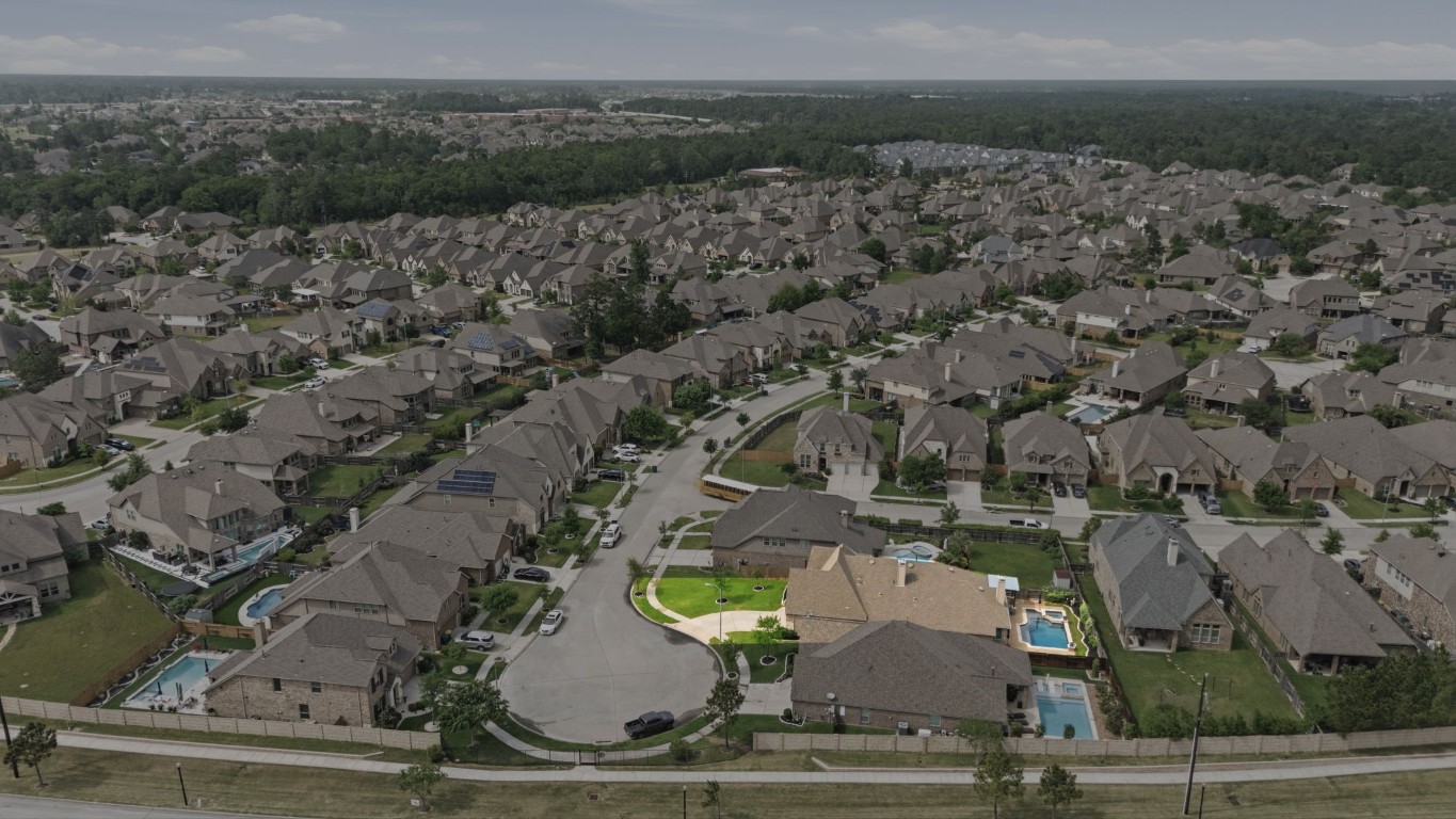 27971 Arden Trail Spring, TX 77386 - Photo 39 of 50 See home spotlighted on this aerial view showing the cul-de-sac location.