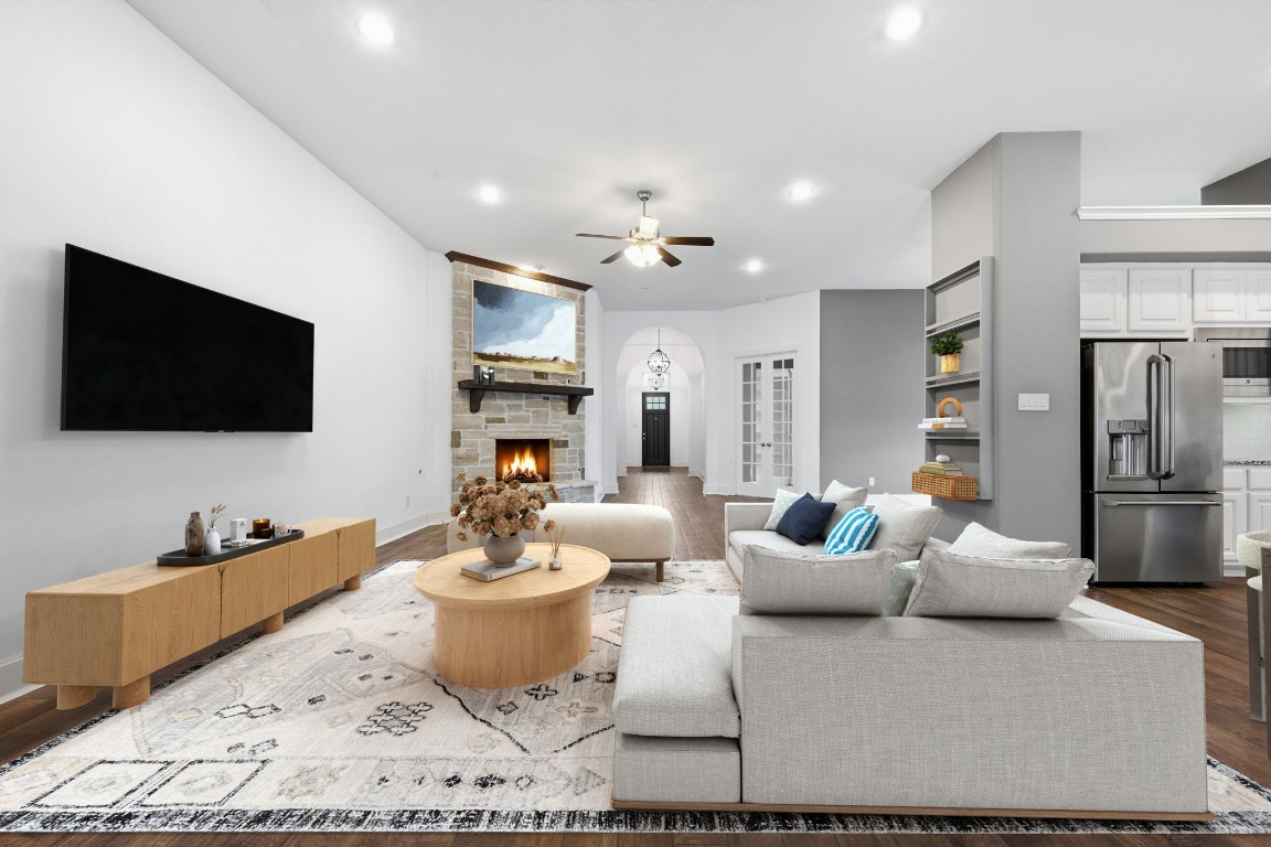 27971 Arden Trail Spring, TX 77386 - Photo 6 of 50 Virtually staged family room.