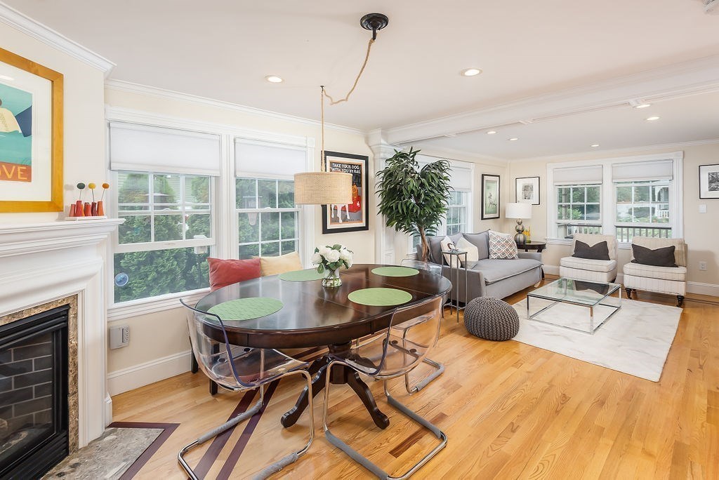 1844 Main Street, Unit 1844 Concord, MA 01742 - Photo 9 of 42 a view of a dining room with furniture window and outside view