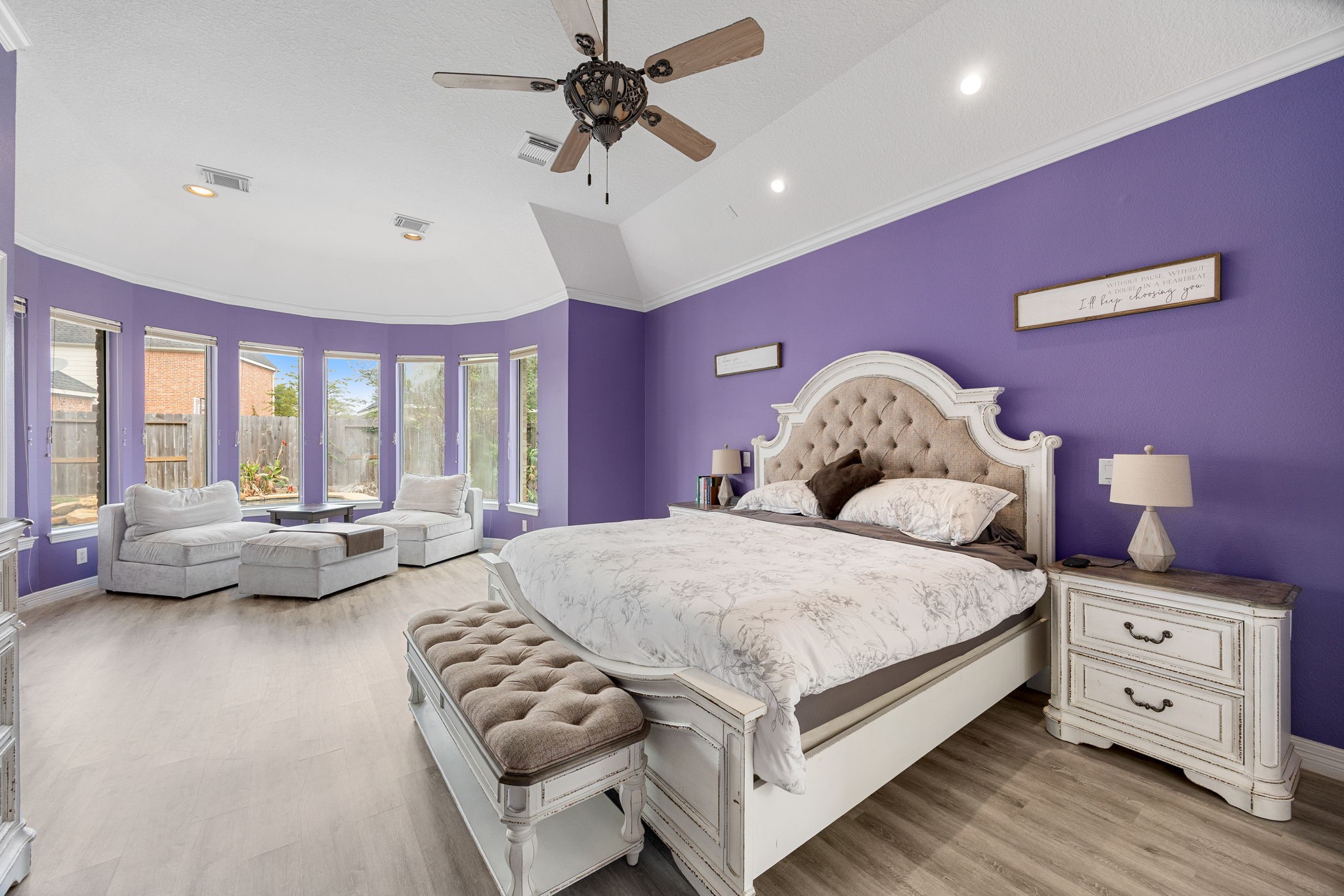 22610 Shallow Spring Court Katy, TX 77494 - Photo 16 of 45 a bedroom with a bed and a large window