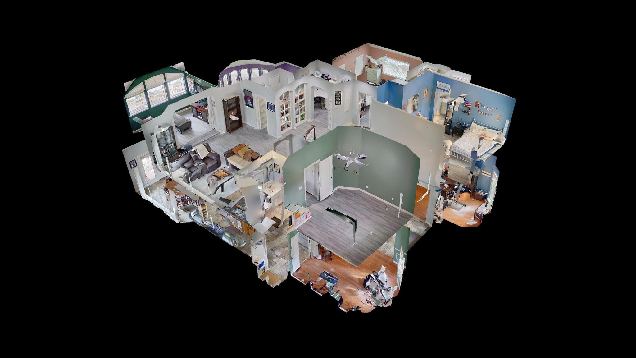 22610 Shallow Spring Court Katy, TX 77494 - Photo 44 of 45 a white building with a view of living room