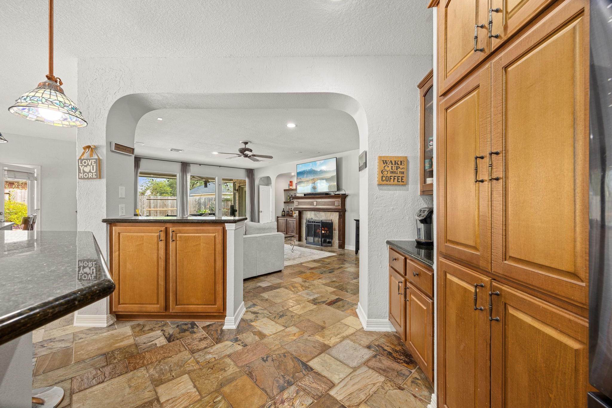 22610 Shallow Spring Court Katy, TX 77494 - Photo 6 of 45 a view of kitchen with furniture and refrigerator