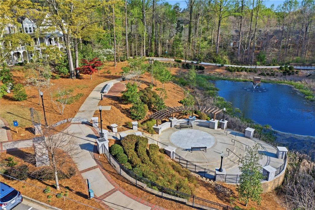 320 Concord Street Alpharetta, GA 30009 - Photo 43 of 48 a view of outdoor space and swimming pool