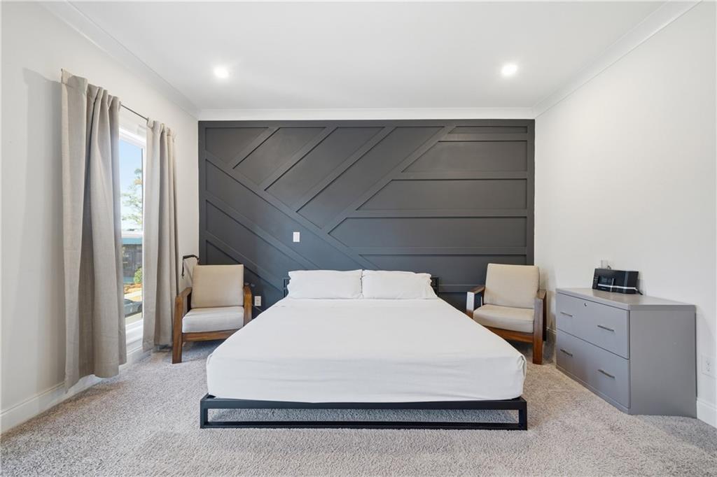 320 Concord Street Alpharetta, GA 30009 - Photo 6 of 48 a large white bed in a white room