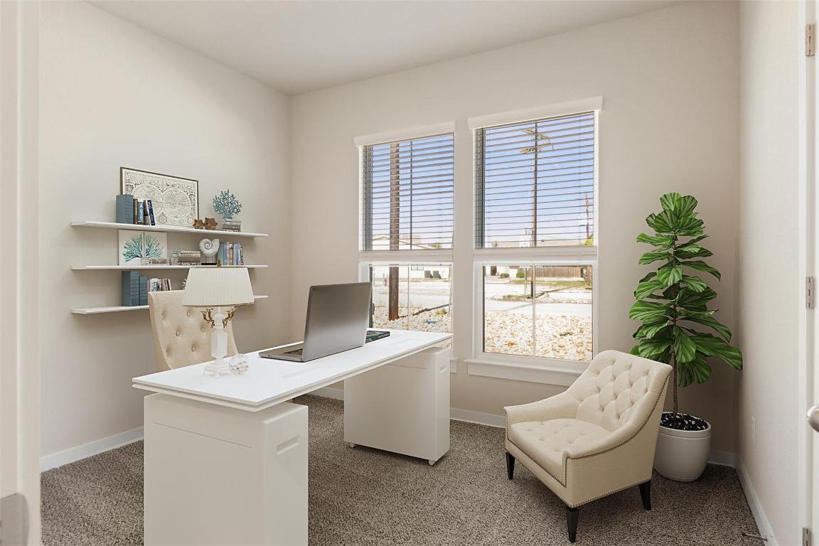 20107 Park Strip Street, Unit A Lago Vista, TX 78645 - Photo 3 of 15 a work room with furniture and windows