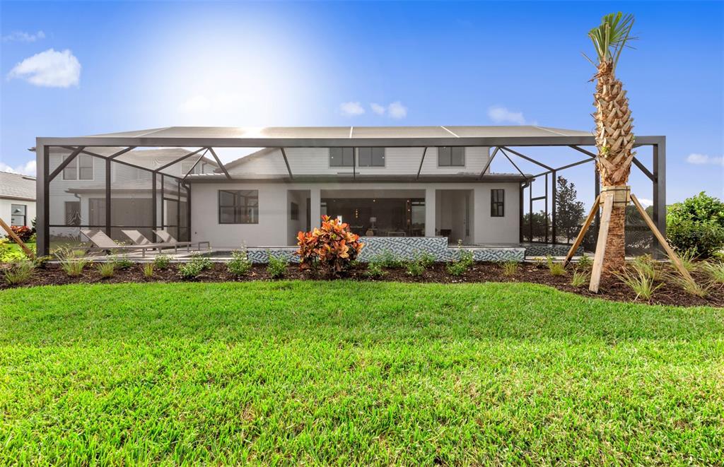 16427 Sapphire Point Drive Lakewood Ranch, FL 34211 - Photo 30 of 30 a front view of house with yard