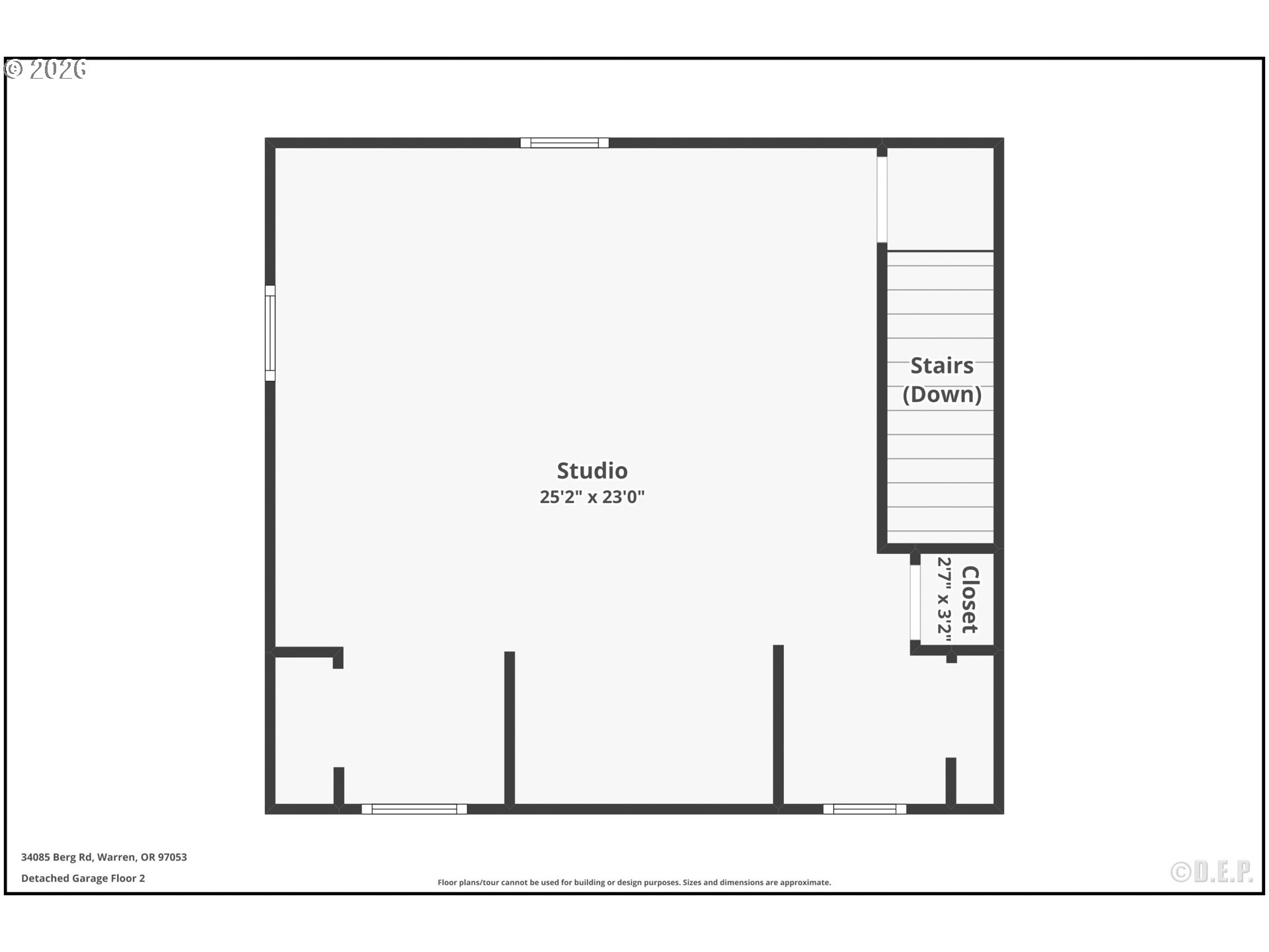 34085 Berg Road Warren, OR 97053 - Photo 47 of 47 Floor Plan
