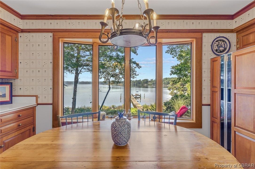268 Woodbrook Road Lancaster, VA 22503 - Photo 15 of 50 Eat-in kitchen overlooking the river