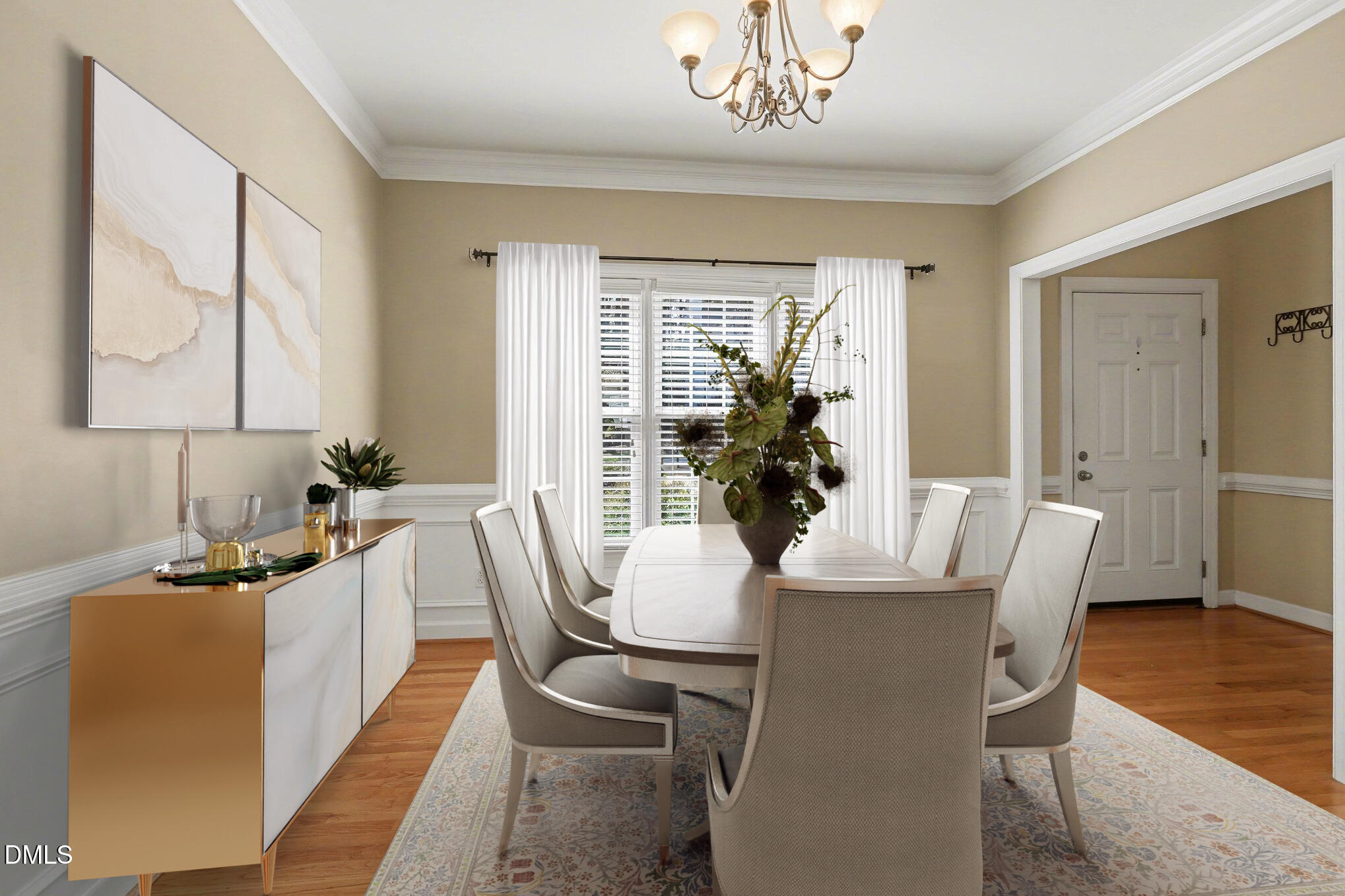 2616 Jasper Lane Raleigh, NC 27613 - Photo 5 of 44 a dining room with furniture and window