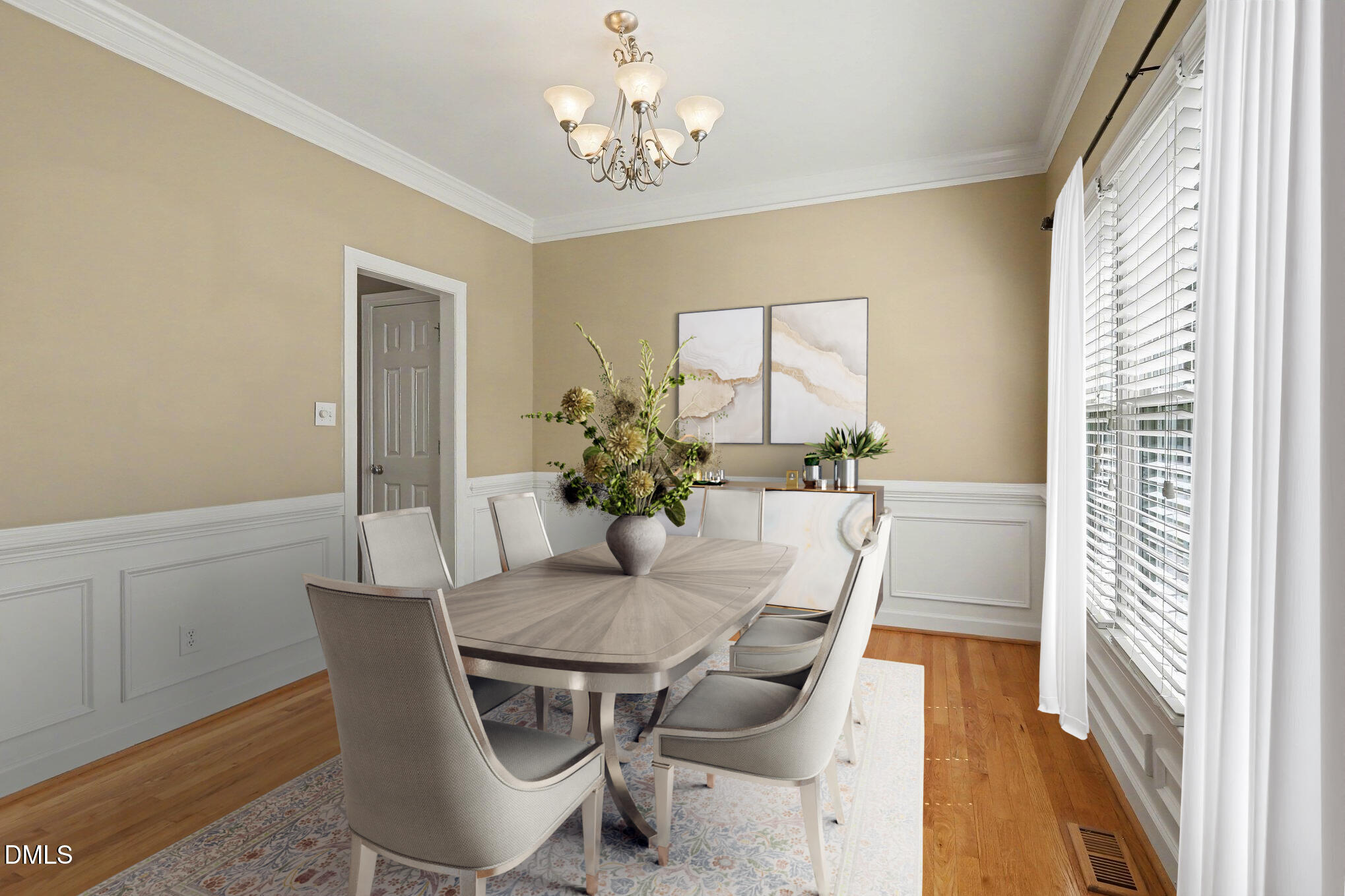2616 Jasper Lane Raleigh, NC 27613 - Photo 7 of 44 a view of a dining room with furniture and a window