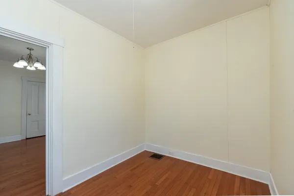 wooden floor in an empty room