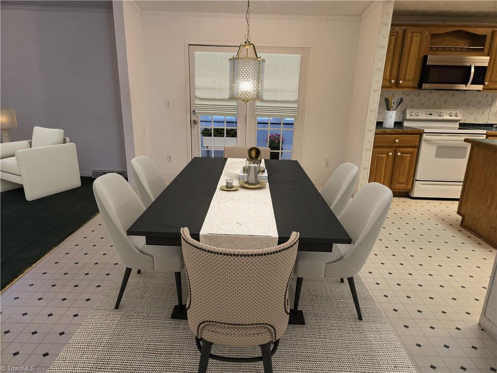 1027 Old Wagon Road King, NC 27021 - Photo 3 of 35 dining room has been virtually staged