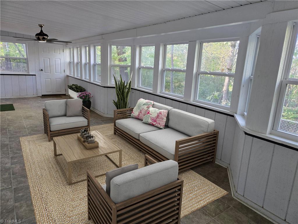 1027 Old Wagon Road King, NC 27021 - Photo 4 of 35 sunroom has been virtually staged