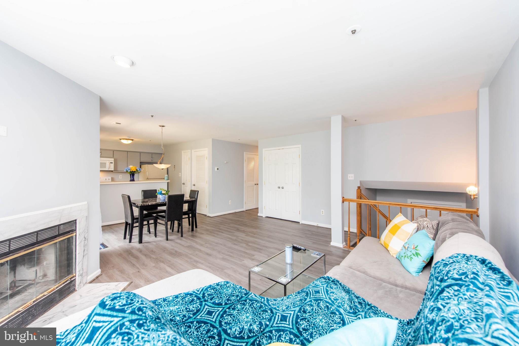 7902 Crows Nest Court, Unit 345 Laurel, MD 20707 - Photo 11 of 35 Living Room w/ fresh paint