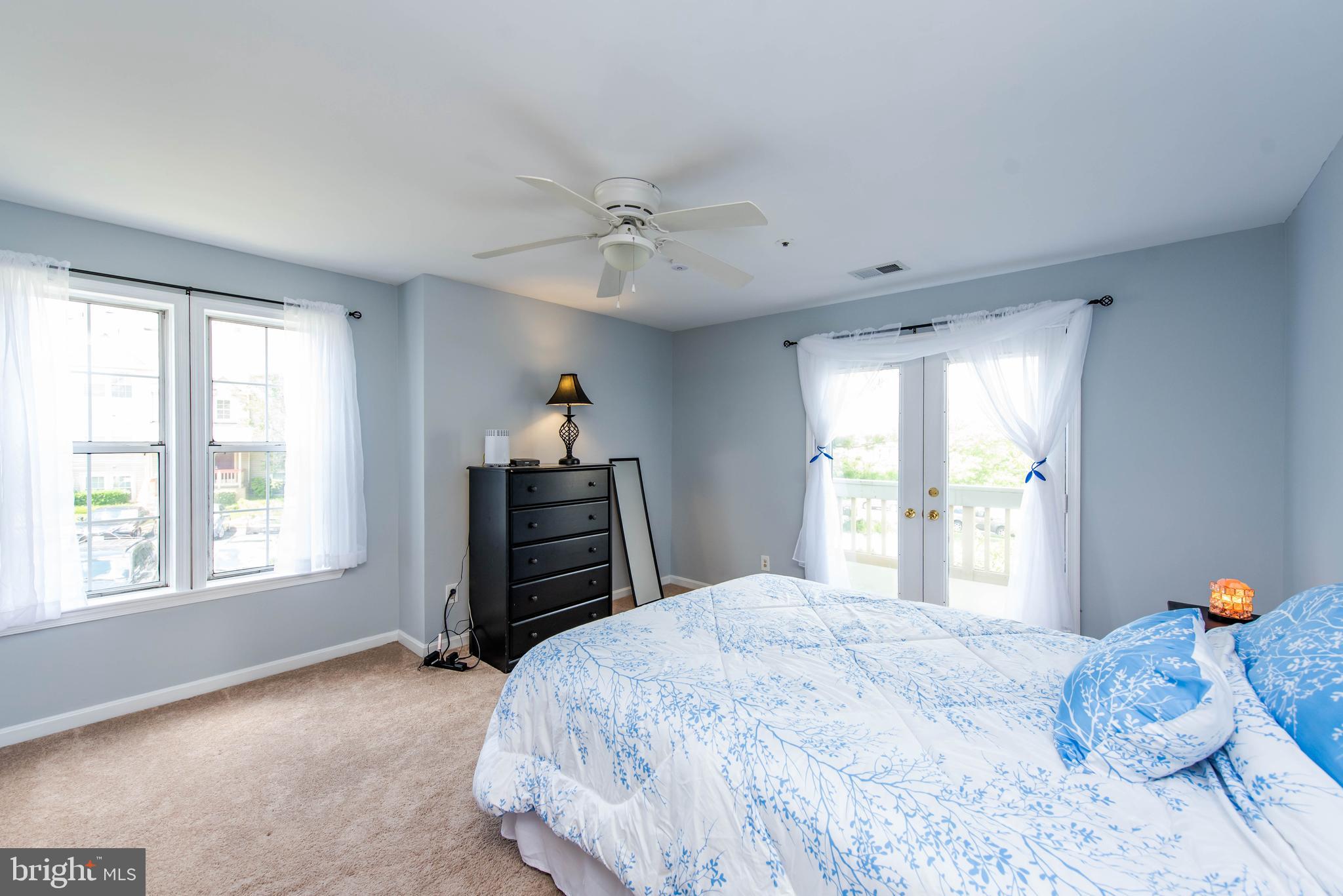 7902 Crows Nest Court, Unit 345 Laurel, MD 20707 - Photo 15 of 35 Owners Bed w/French door to balcony