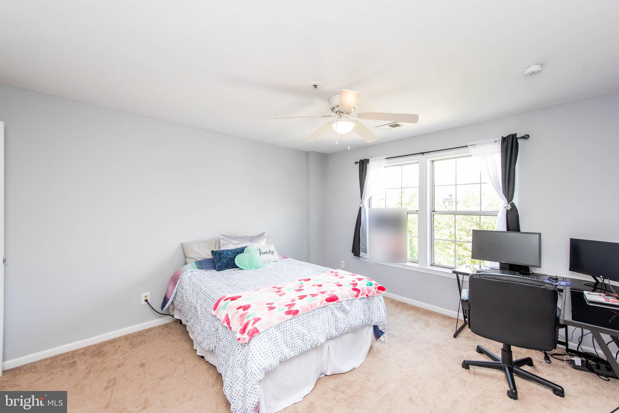 7902 Crows Nest Court, Unit 345 Laurel, MD 20707 - Photo 21 of 35 Bedroom w/ceiling fan
