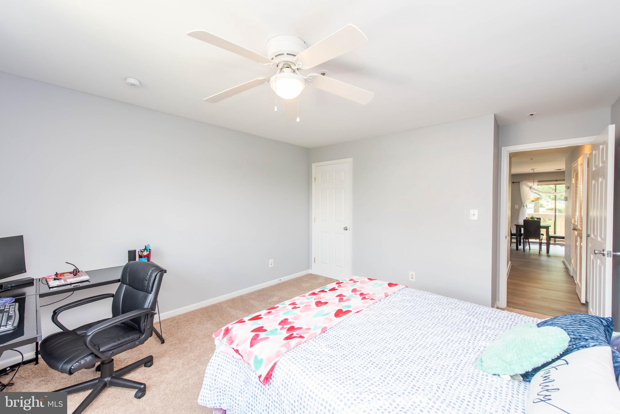 7902 Crows Nest Court, Unit 345 Laurel, MD 20707 - Photo 22 of 35 Bedroom has fresh paint