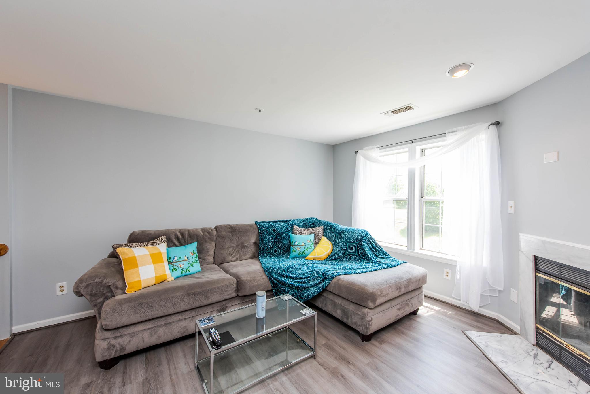 7902 Crows Nest Court, Unit 345 Laurel, MD 20707 - Photo 10 of 35 Living Room with new Luxury Vinyl Tile Floor