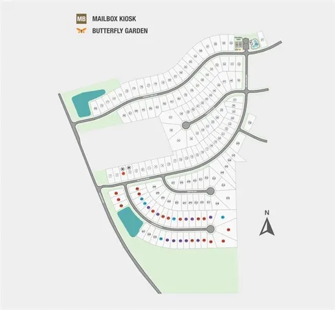an aerial view of a house having yard basket ball court and trampoline