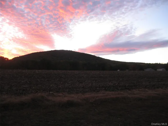 a view of outdoor space and mountain view