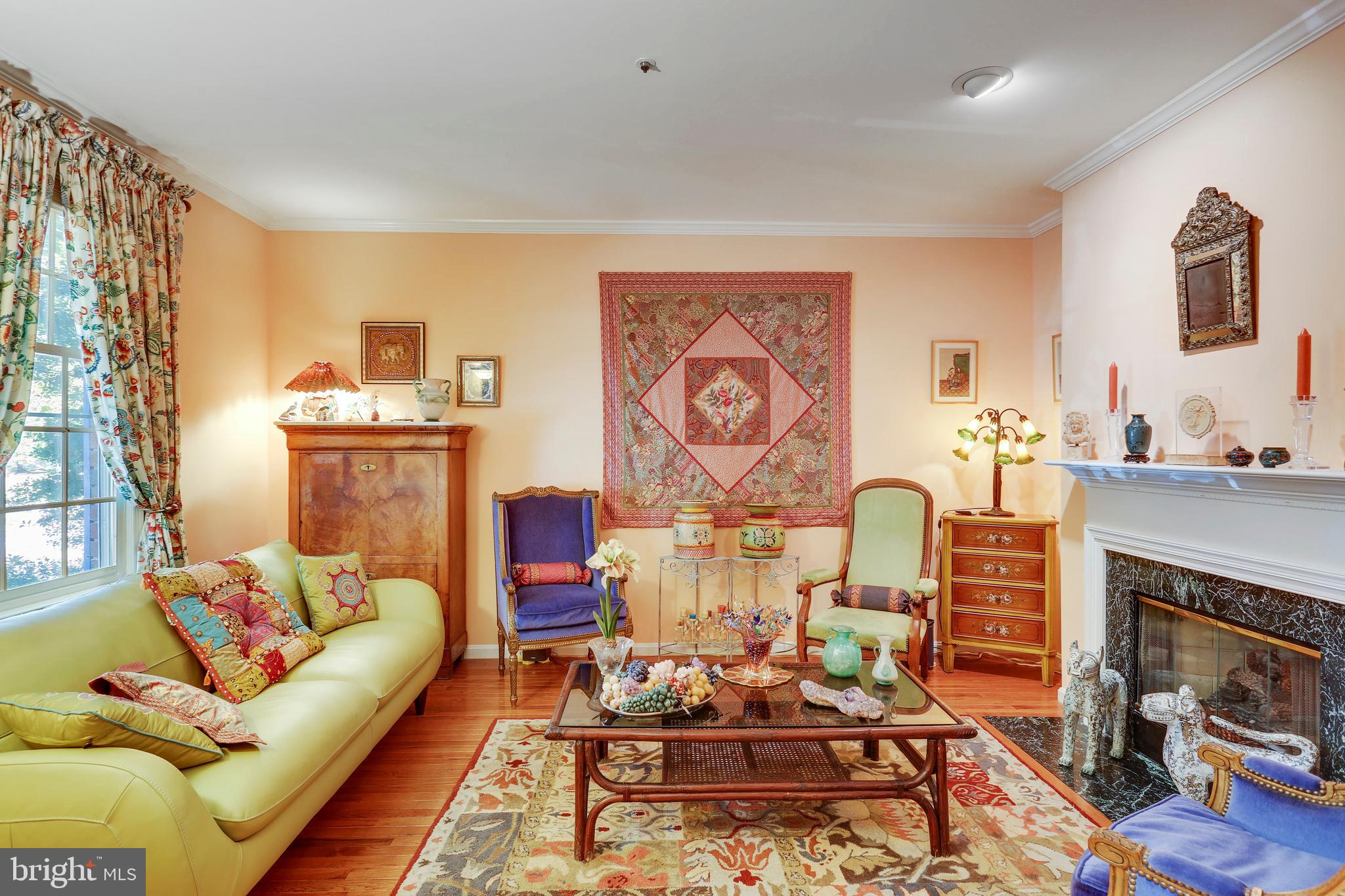 477 Tschiffely Square Road Gaithersburg, MD 20878 - Photo 16 of 40 Living room w/fireplace