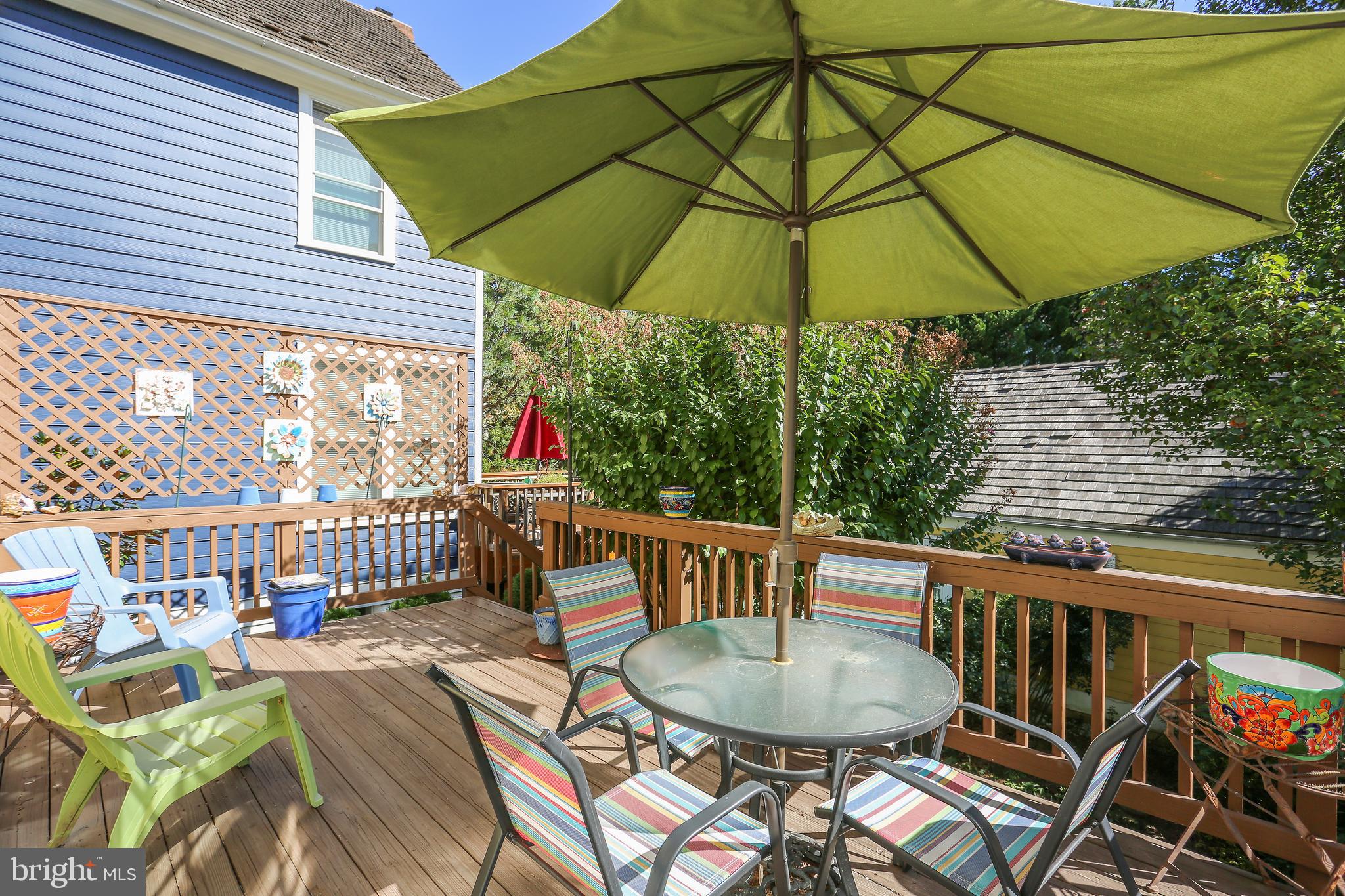 477 Tschiffely Square Road Gaithersburg, MD 20878 - Photo 8 of 40 Sunny deck w/view of trees