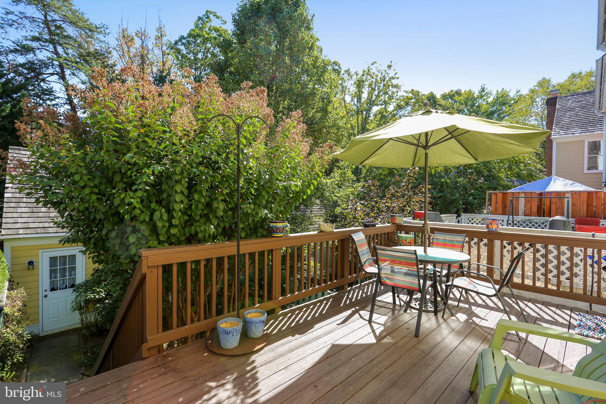 477 Tschiffely Square Road Gaithersburg, MD 20878 - Photo 9 of 40 Large deck with view of trees