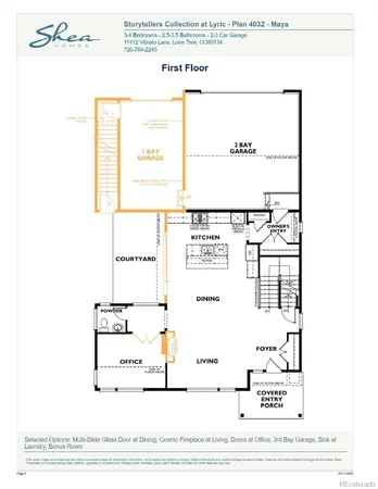 $924,900 | 11196 Vibrato Lane, Lone Tree, CO 80134