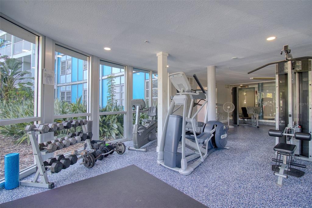 3315 58th Avenue South, Unit 112 St. Petersburg, FL 33712 - Photo 16 of 38 a view of a room with gym equipment